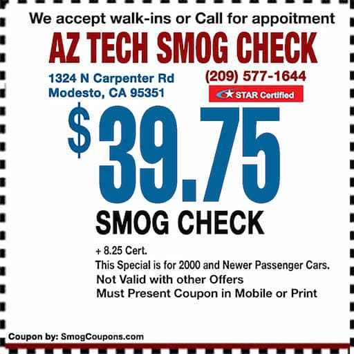 Smog Check Coupon